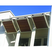 Celosa de lama orientable