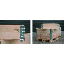 Mdulos y cercos de madera plegables