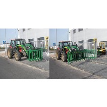 Recogedor de ramas articulado hidrulico