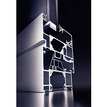 Ventanas de aluminio con una profundidad de 65 mm