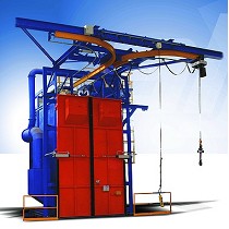 Granalladoras de carga suspendida