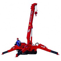 Minigra sobre orugas