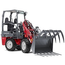 Cargadora sobre ruedas