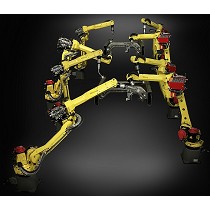 Robot de soldadura de brazo largo y hueco