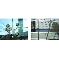 Sistema de sujecin de vidrio