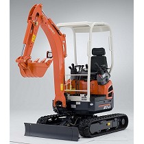 Miniexcavadora de giro ultracorto