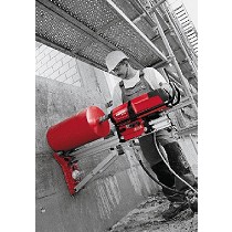 Perforadora con brocas diamantadas