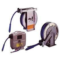 Enrolladores de mangueras en acero inoxidable 
