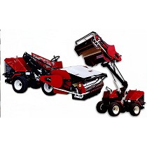 Recogedora de aceitunas polivalente