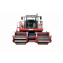 Cosechadora autopropulsada de cebolla