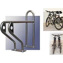 Aparcabicicletas doble