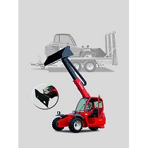 Carretilla mini telescpica