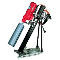 Taladros y coronas diamantadas