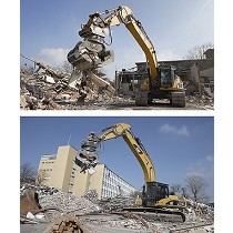 Pinza de demolicin y clasificacin