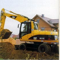 Excavadora de ruedas