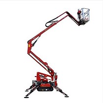 Plataforma area sobre orugas