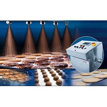 Sistema de pulverizacin de chocolate