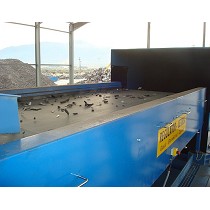 Separador de metales por deteccin inductiva y soplado