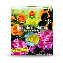 Quelato de hierro reverdeciente