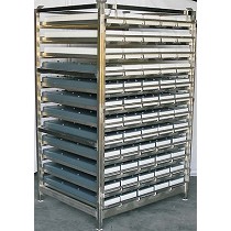 Estantera para moldes, tapas y tacos