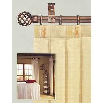 Barras de cortina de forja