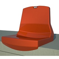 Asiento con respaldo alto