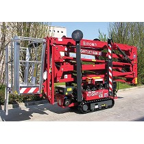 Plataformas areas con orugas