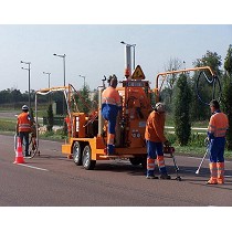 Fundidoras para productos asflticos