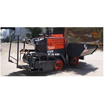 Miniextendedora de asfalto