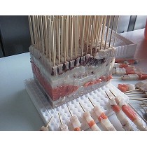 Mquina formadora de brochetas