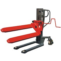 Transpaleta con inclinador manual