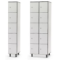 Taquillas fenlicas de 5 puertas