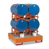Soportes para barriles sin montantes
