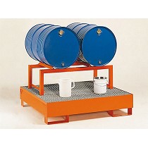 Soportes no apilables para barriles