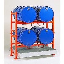 Soportes apilables para barriles