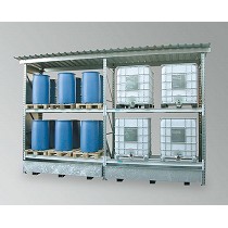 Estanteras para el almacenamiento exterior de palets