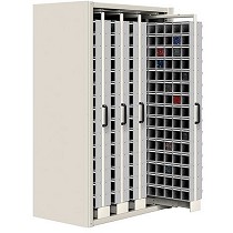 Armarios con bastidores extrables para contenedores basculantes