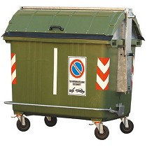 Contenedores para residuos de 4 ruedas