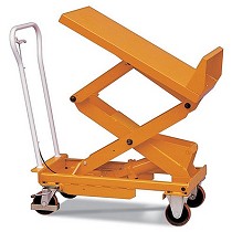 Mesa elevadora mvil inclinable y manual