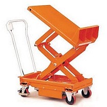 Mesa elevadora mvil inclinable y elctrica