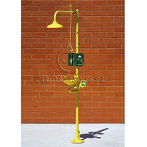 Duchas lavaojos de emergencia