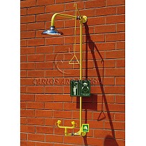 Duchas lavaojos de emergencia