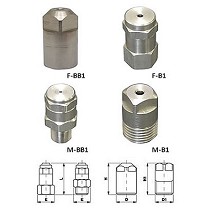 Boquillas de cono lleno