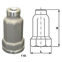 Boquillas de cono lleno normal