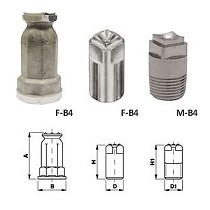 Boquillas de cono lleno