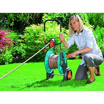 Carros y soportes portamangueras