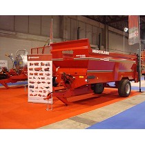 Esparcidor de estircol de un eje