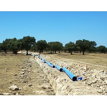 Tubera de PVC orientado