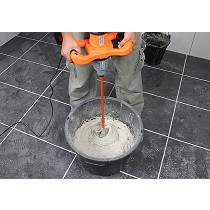 Mezclador con empuadura doble bimaterial