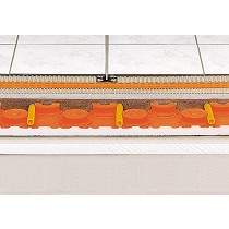 Pavimento de cermica climatizado